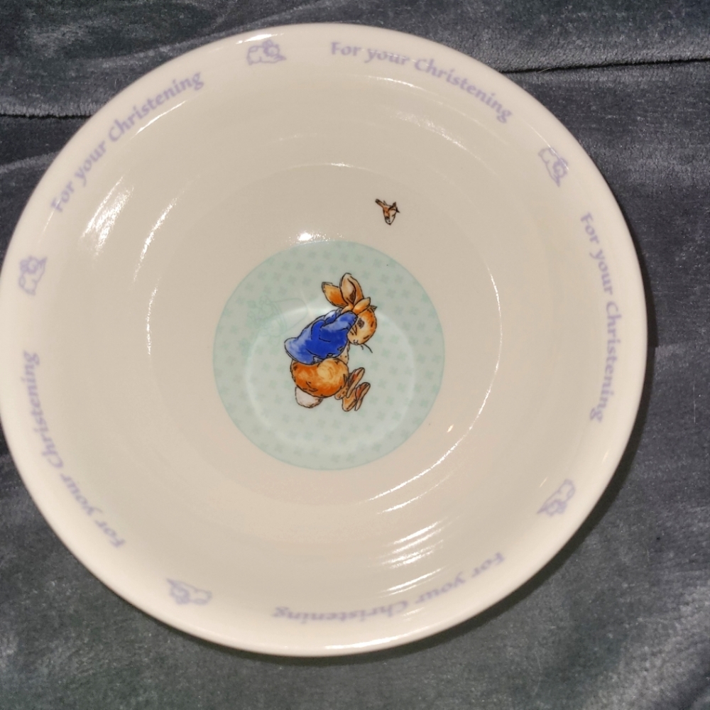 Wedgewood Peter Rabbit 2002 set of 4 bowls